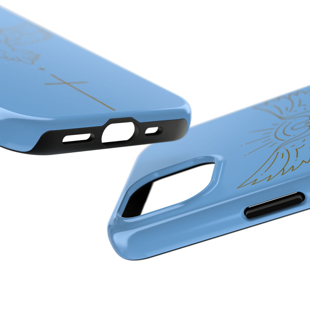 Dove & Cross Tough Phone Case — Inspirational Christian Religious Phone Cover