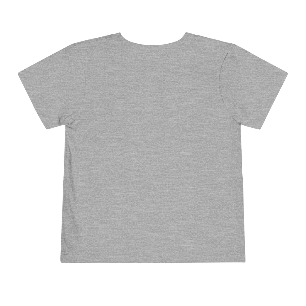 Toddler Tee — "Let Your Light Shine" Cute Girl Graphic