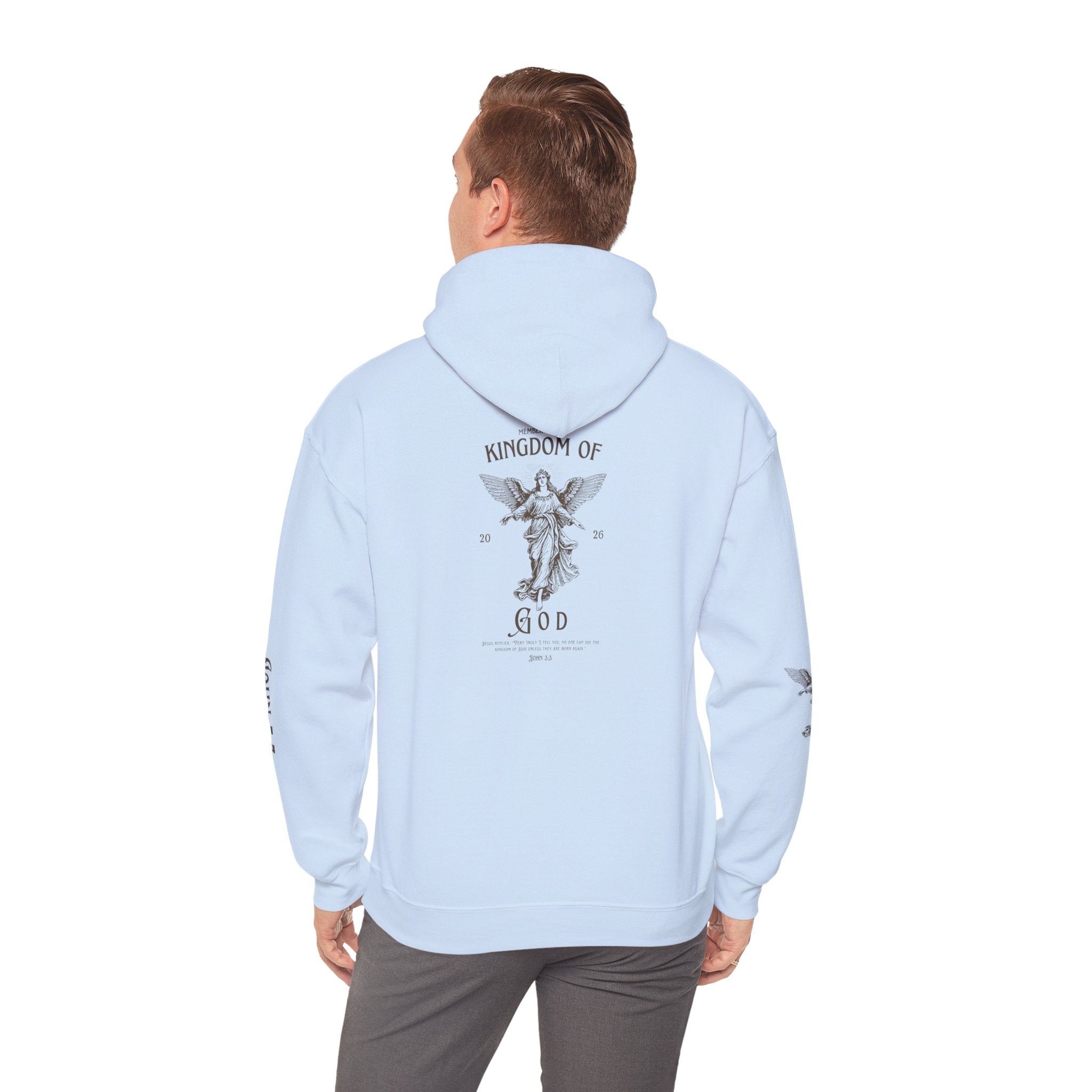Kingdom of God Hoodie – 'Member of the Kingdom' Christian Faith Pullover