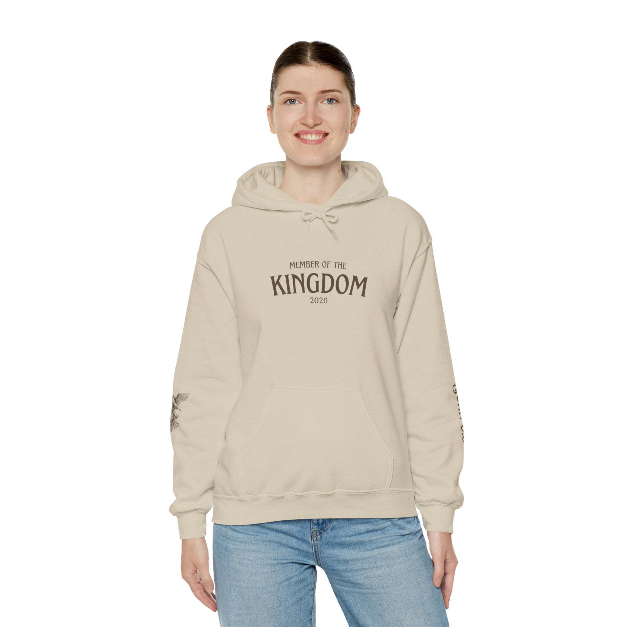 Kingdom of God Hoodie – 'Member of the Kingdom' Christian Faith Pullover