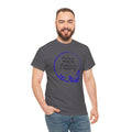 Going Fishing T-Shirt — Blue Sketch Fish Graphic Tee John 21:3
