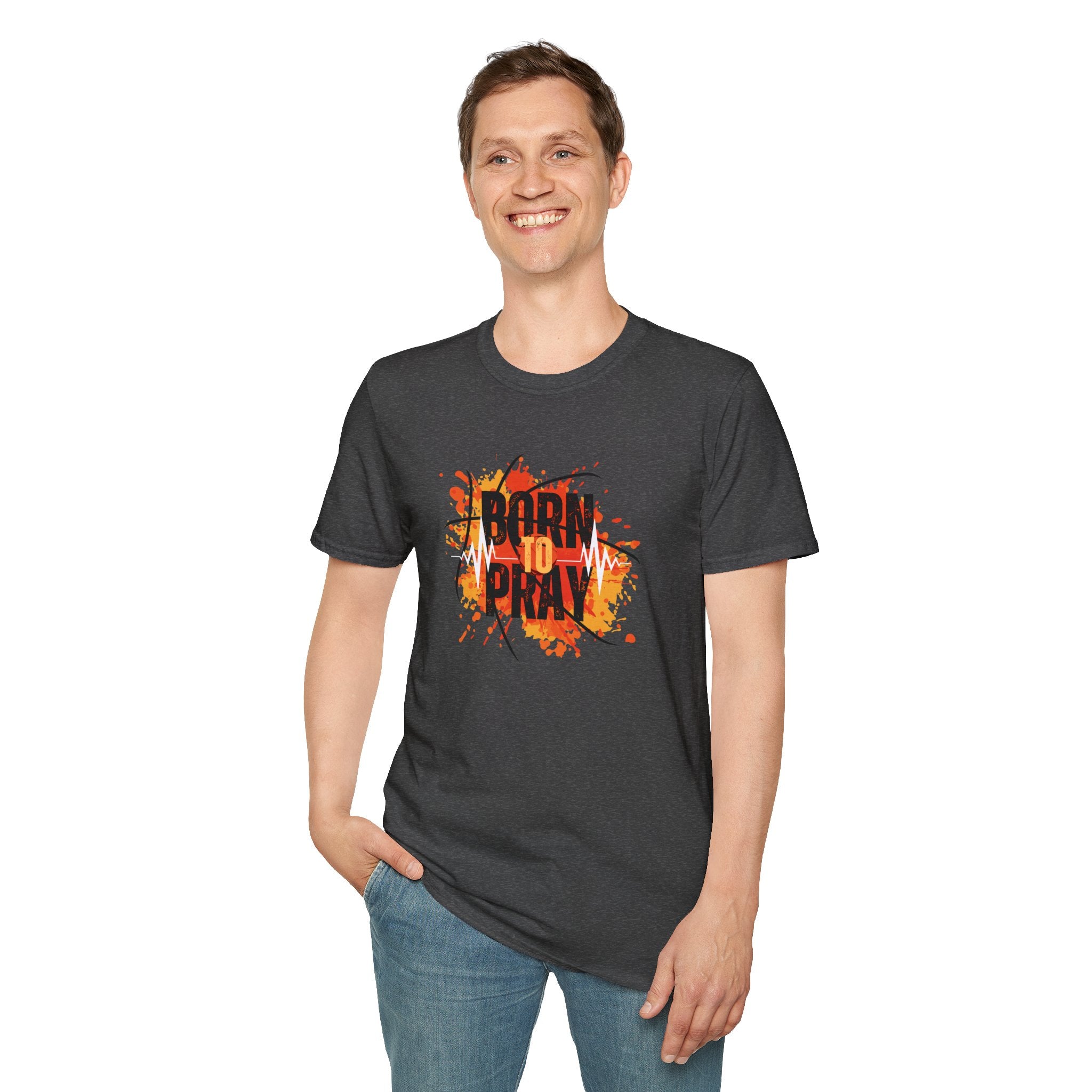 Born to Pray T-Shirt — Pray Without Ceasing Inspirational Tee