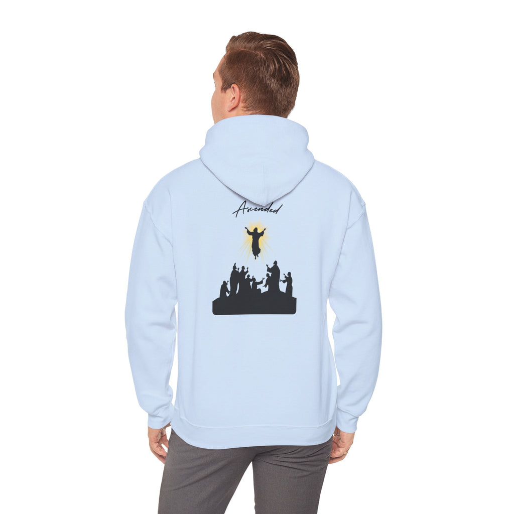 Christian Cross Hoodie – "Christ the Lord" Resurrection Design