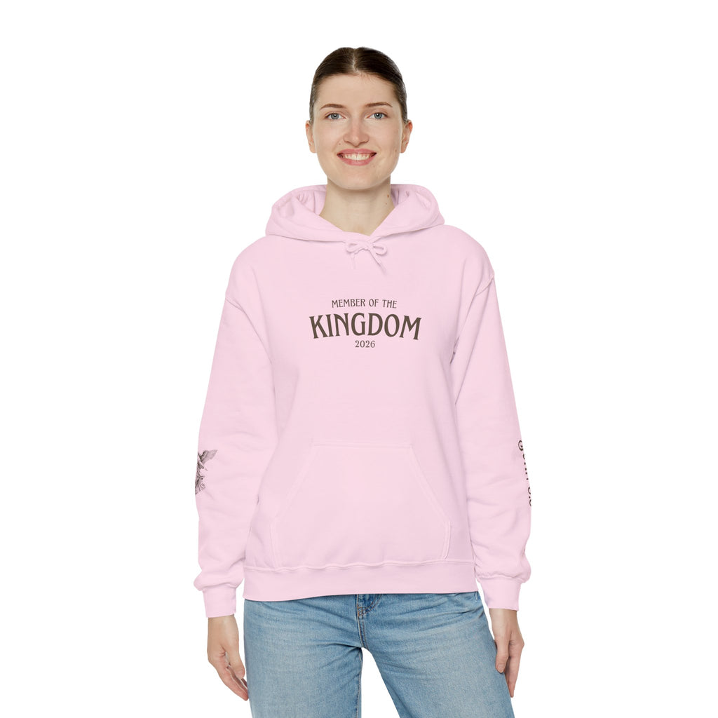 Kingdom of God Hoodie – 'Member of the Kingdom' Christian Faith Pullover