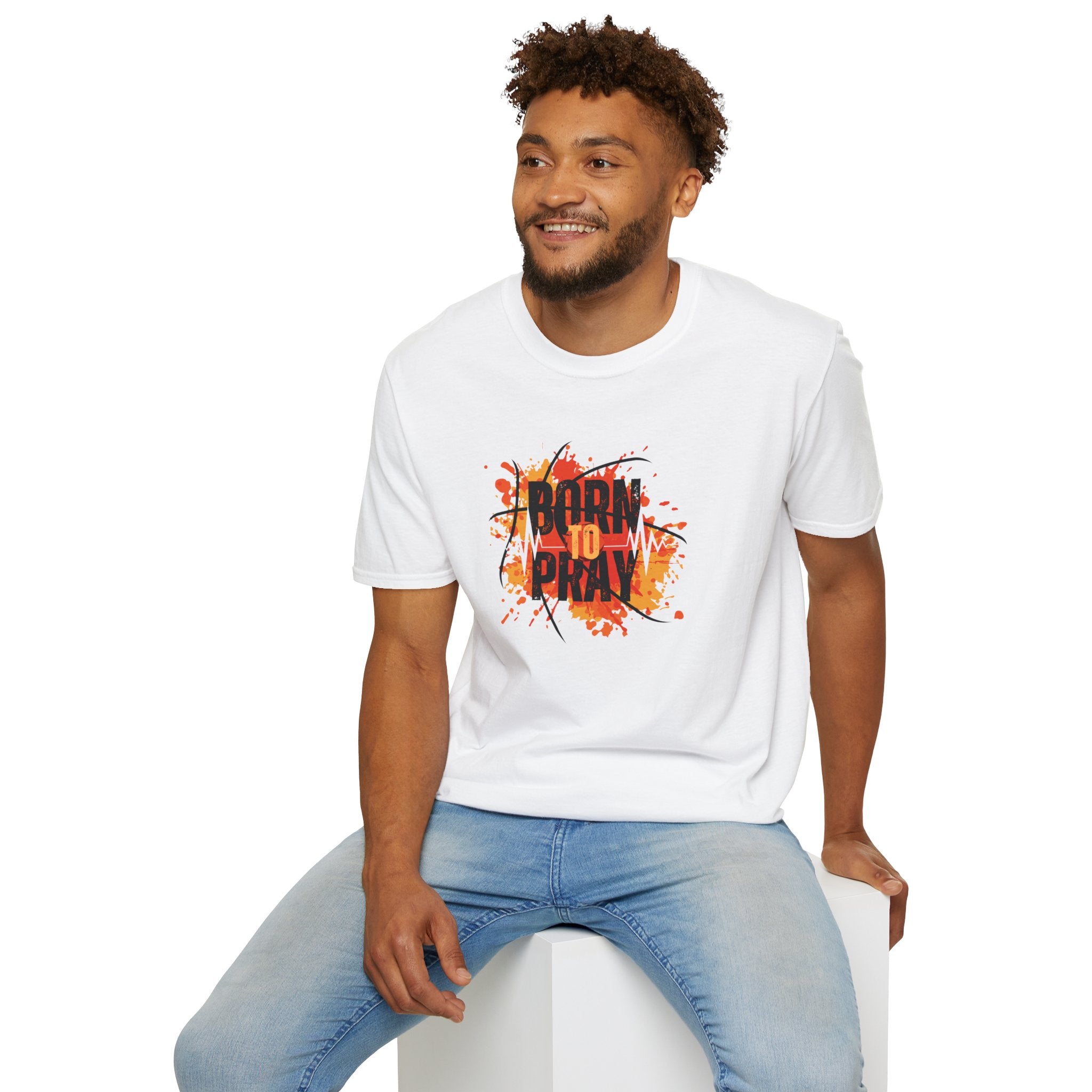 Born to Pray T-Shirt — Pray Without Ceasing Inspirational Tee