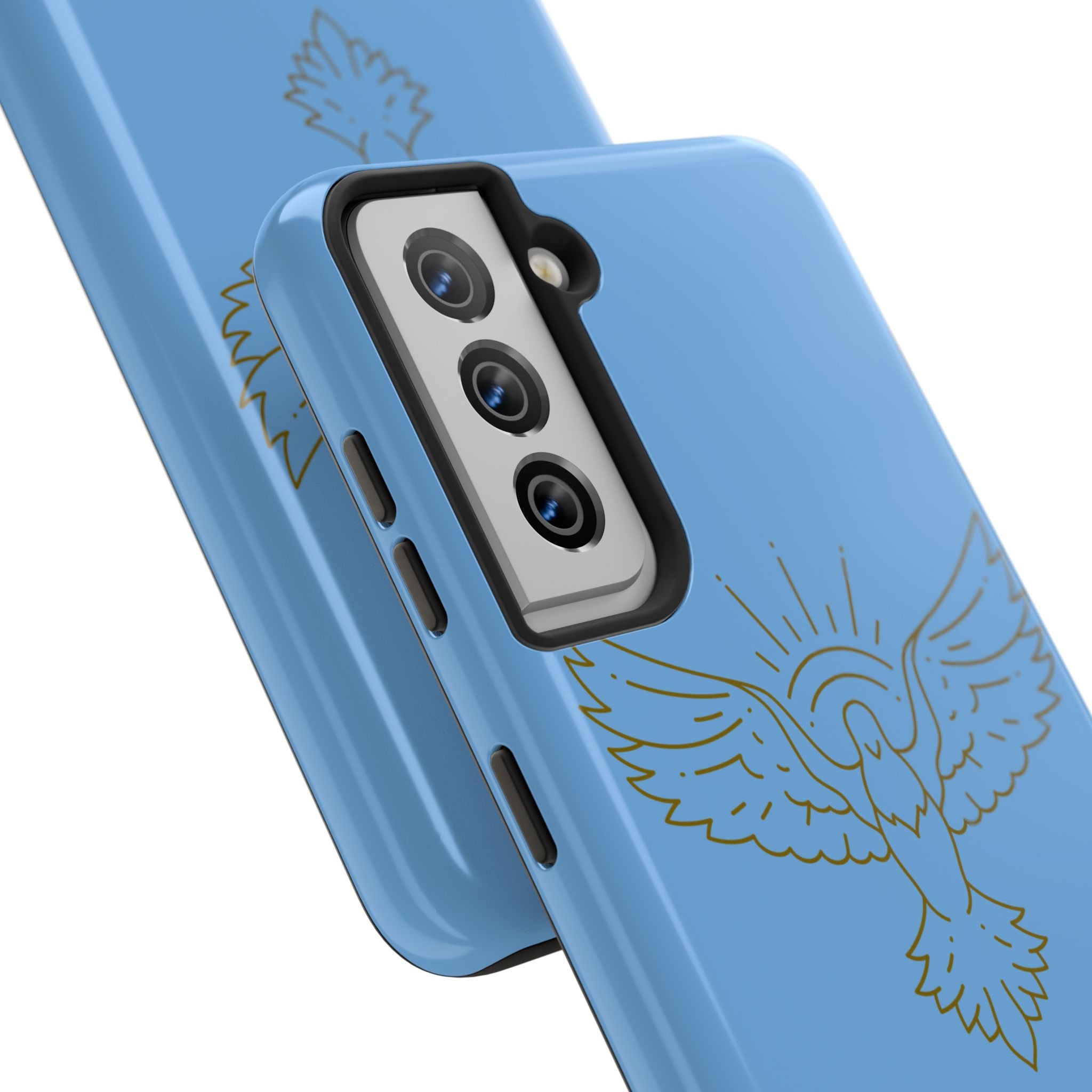 Dove & Cross Tough Phone Case — Inspirational Christian Religious Phone Cover