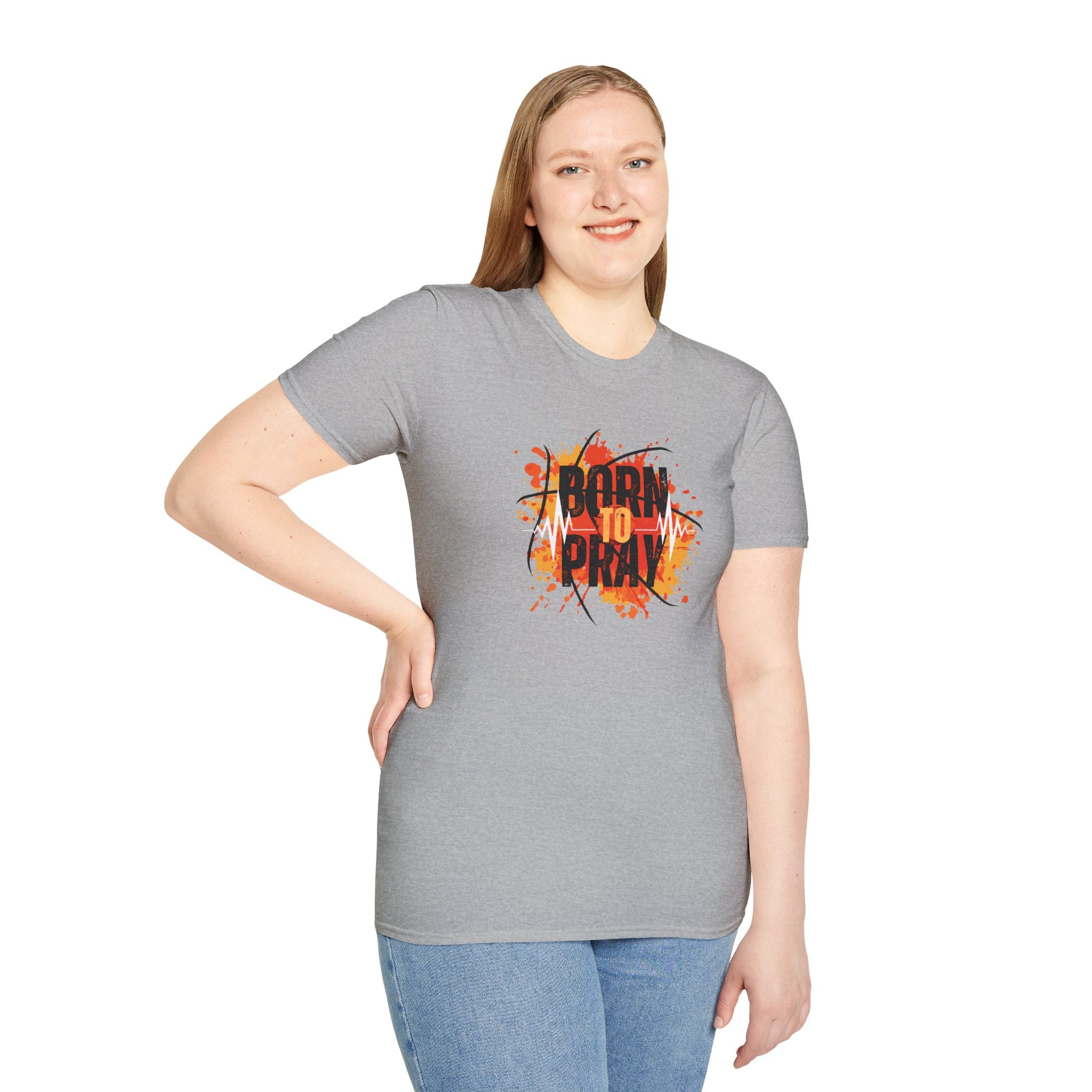 Born to Pray T-Shirt — Pray Without Ceasing Inspirational Tee