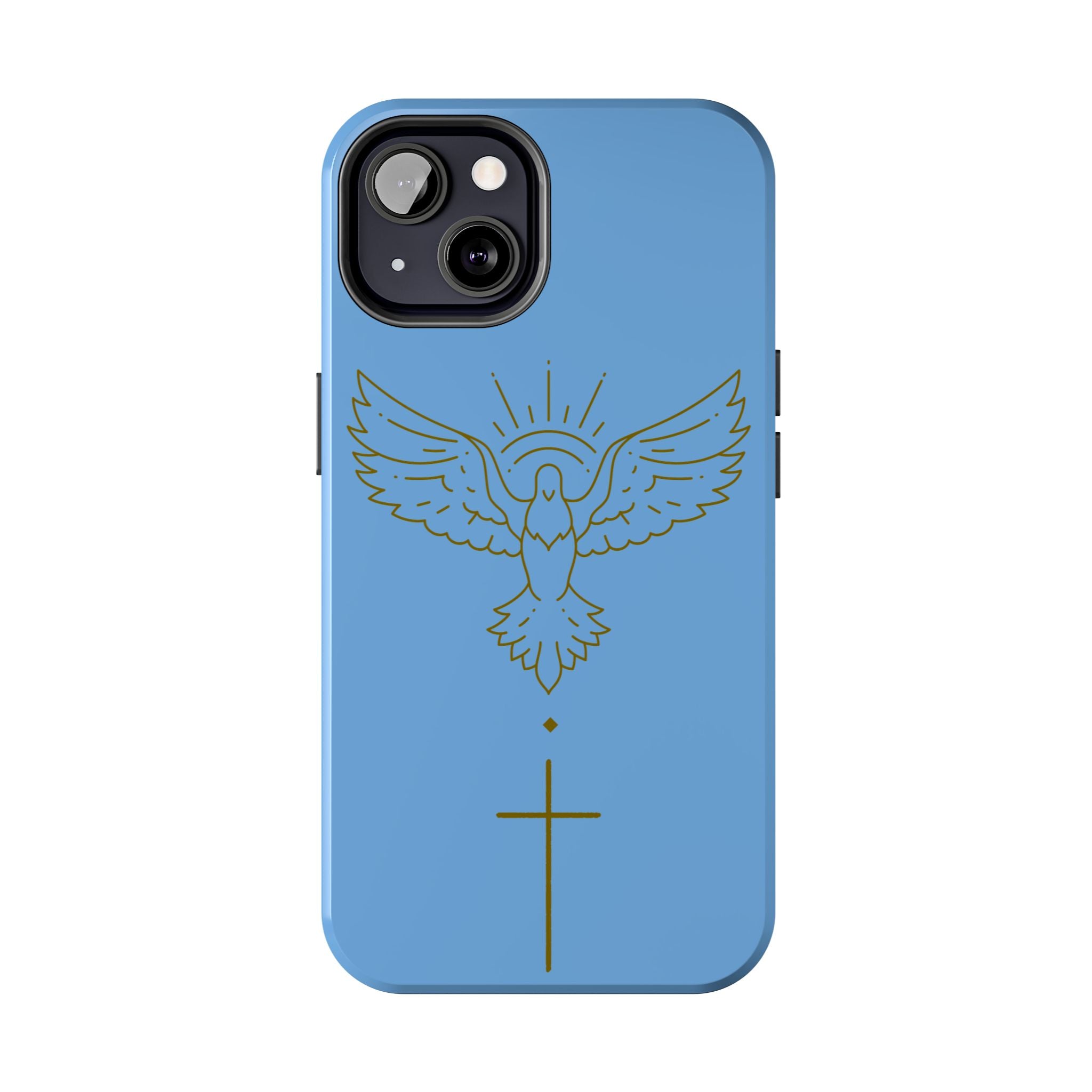 Dove & Cross Tough Phone Case — Inspirational Christian Religious Phone Cover