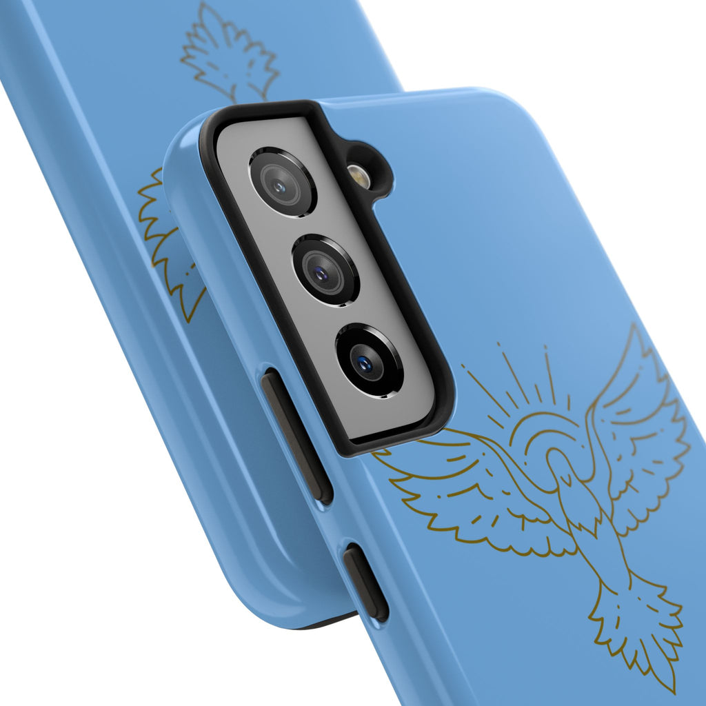 Dove & Cross Tough Phone Case — Inspirational Christian Religious Phone Cover