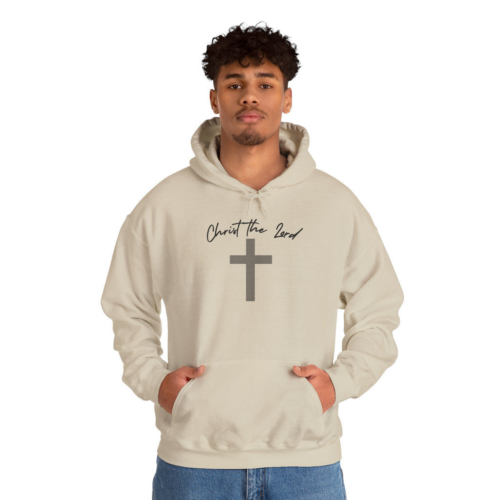 Christian Cross Hoodie – "Christ the Lord" Resurrection Design