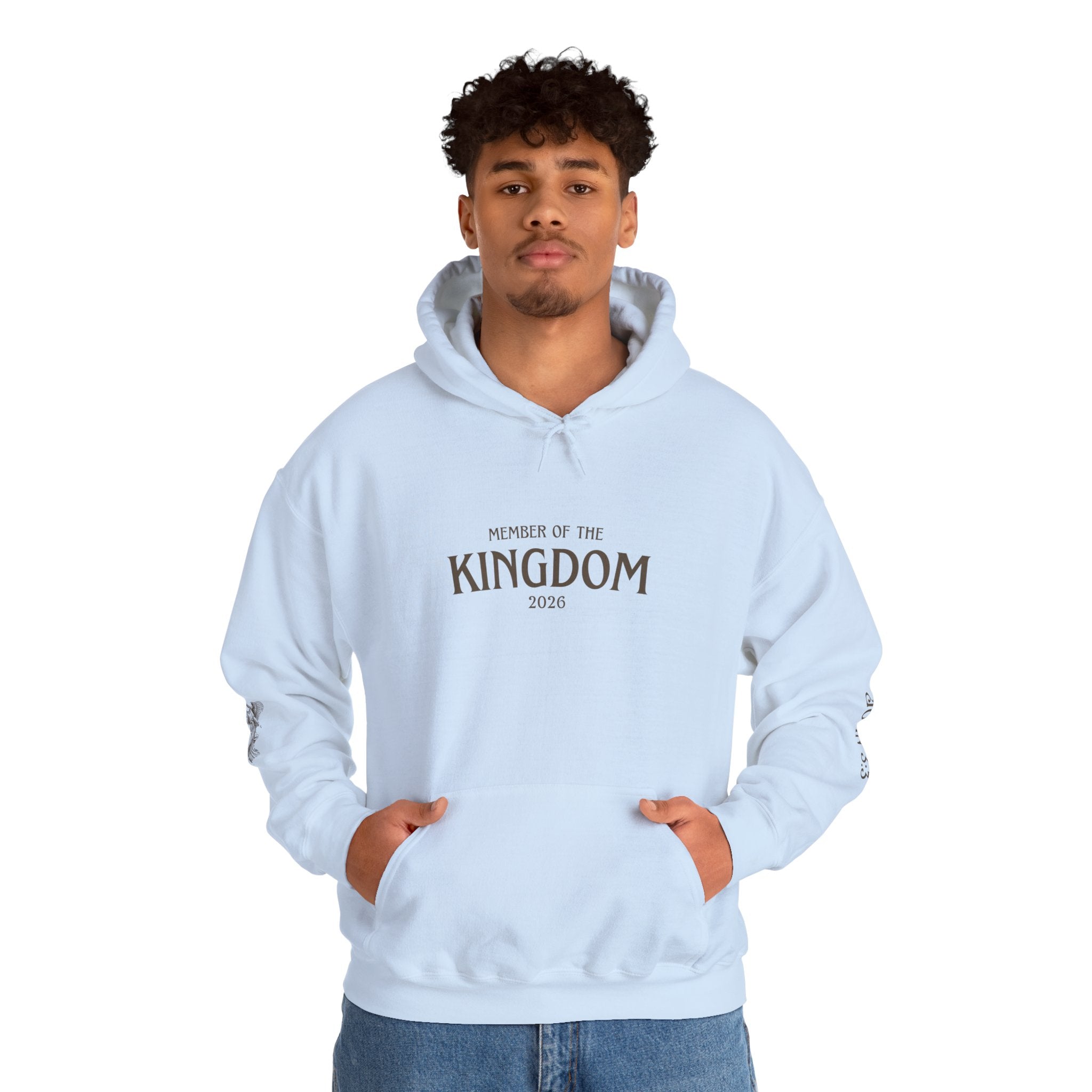 Kingdom of God Hoodie – 'Member of the Kingdom' Christian Faith Pullover