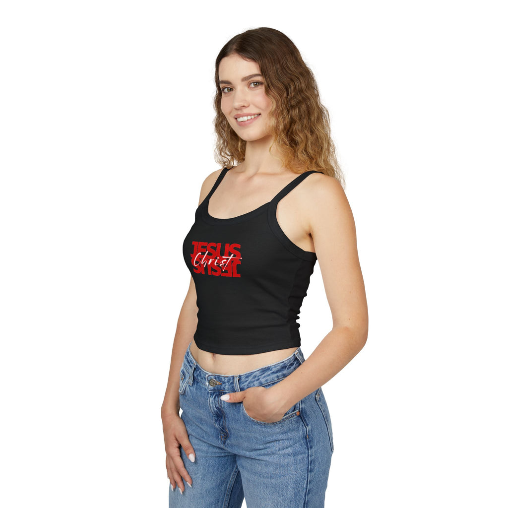 Jesus Christ Red Script Tank