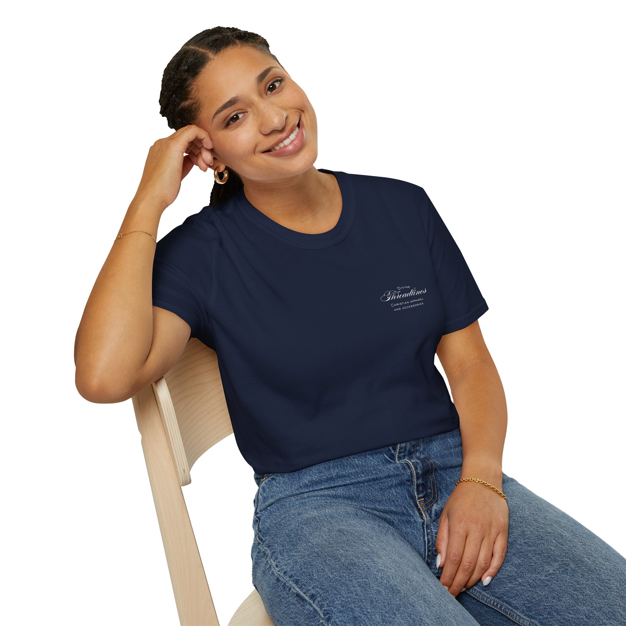 Christian Faith T-Shirt — "When the people around you reject you… Jesus loves you" Graphic Tee