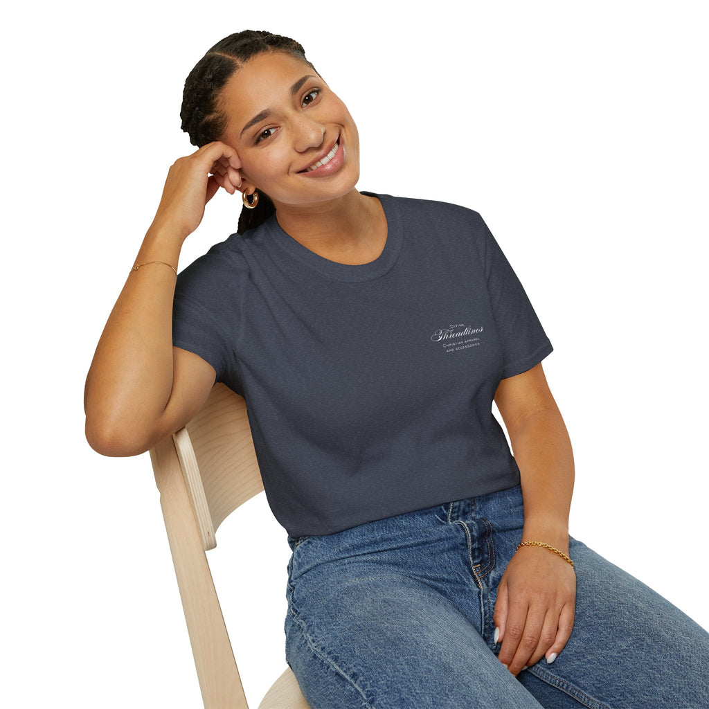 Christian Faith T-Shirt — "When the people around you reject you… Jesus loves you" Graphic Tee