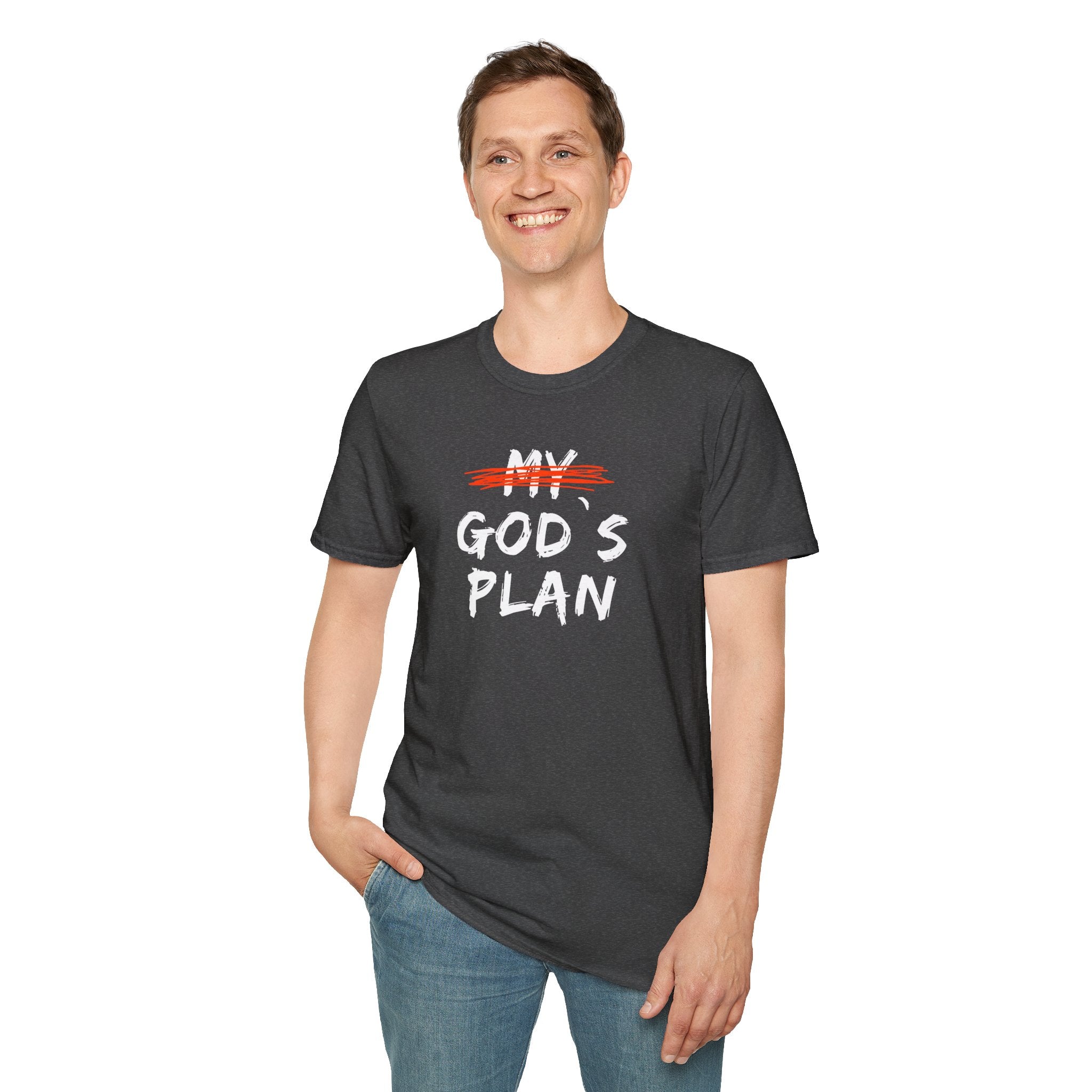 My God's Plan T-Shirt — Christian Faith Cross Tee