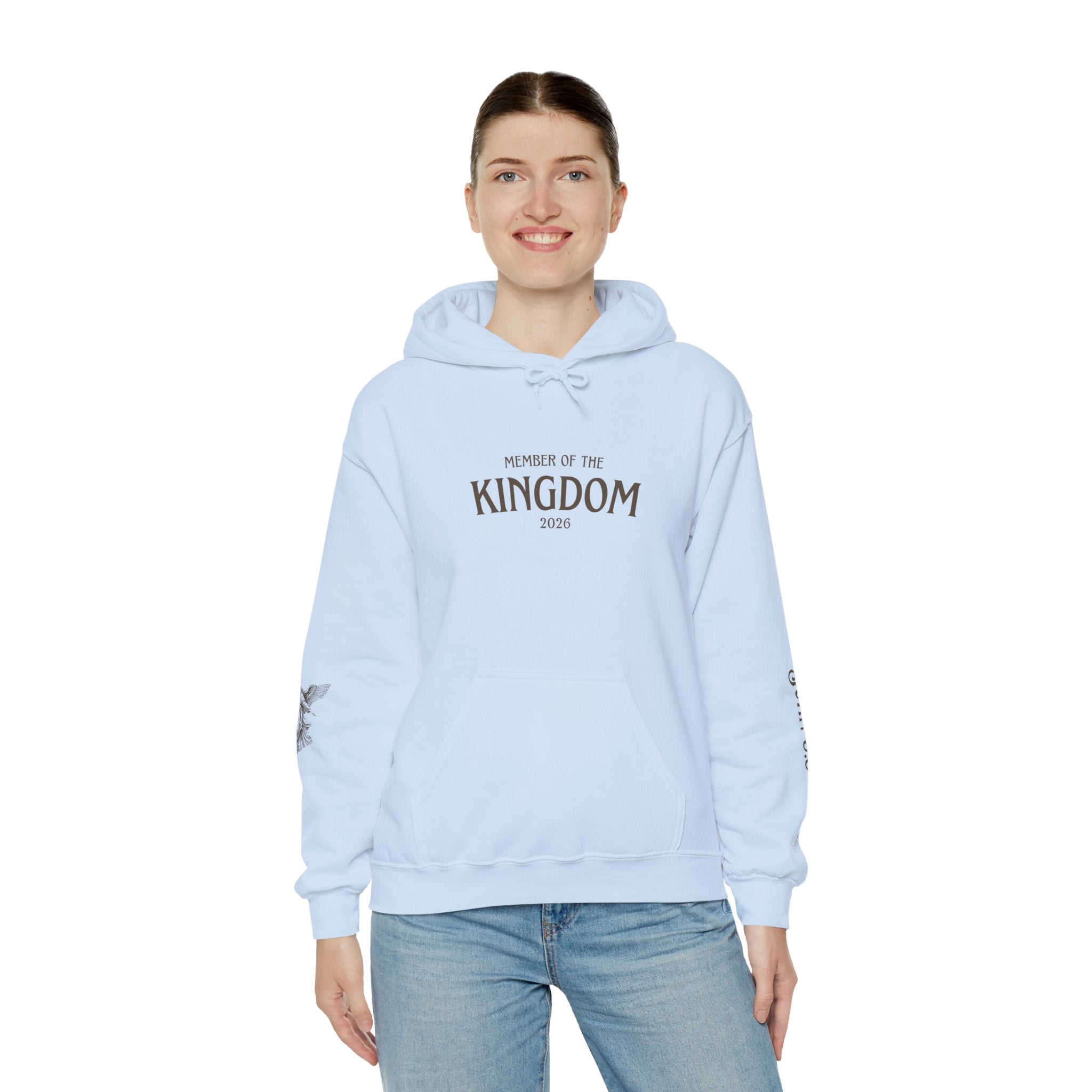 Kingdom of God Hoodie – 'Member of the Kingdom' Christian Faith Pullover