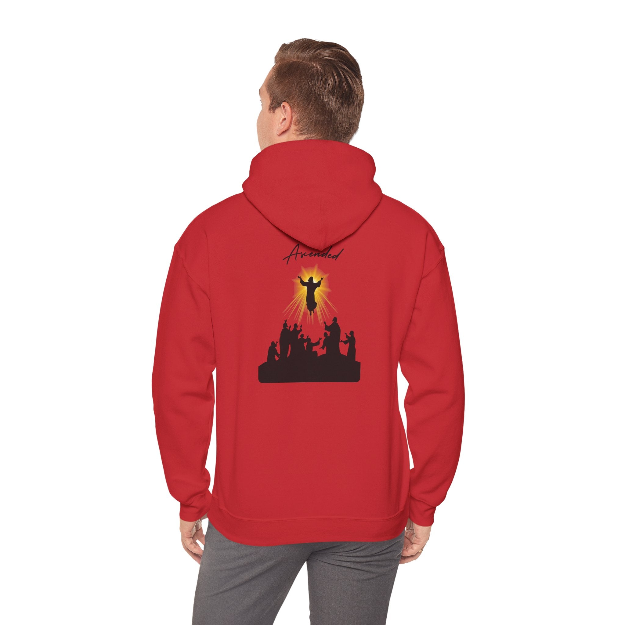Christian Cross Hoodie – "Christ the Lord" Resurrection Design