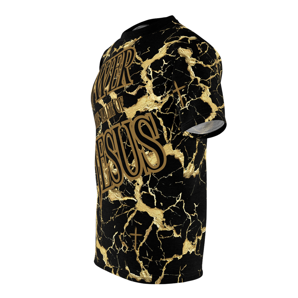 Power In The Name of Jesus Marble Tee