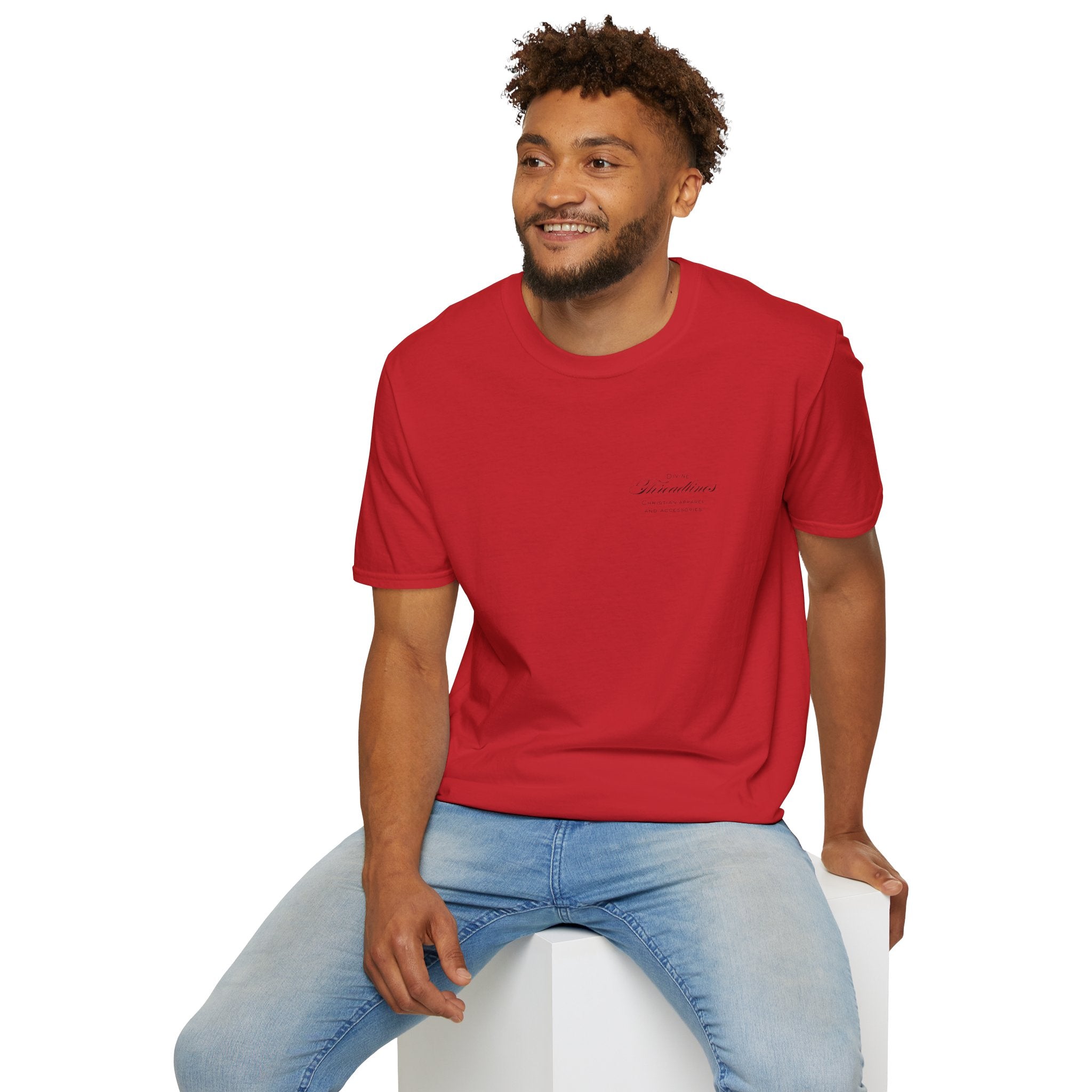 Christian Faith T-Shirt — "When the people around you reject you… Jesus loves you" Graphic Tee