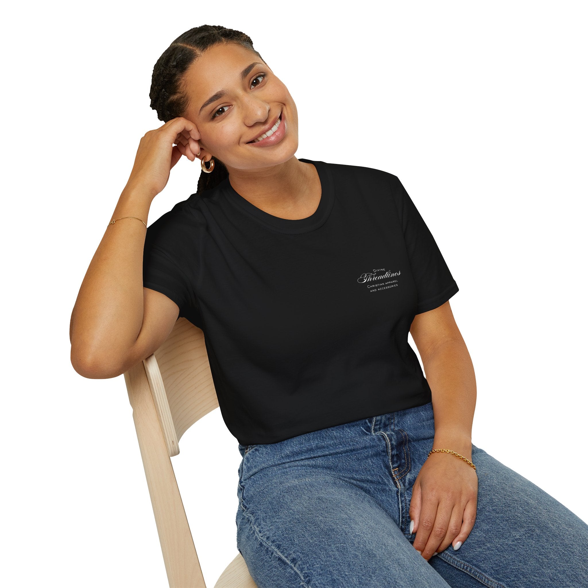 Christian Faith T-Shirt — "When the people around you reject you… Jesus loves you" Graphic Tee