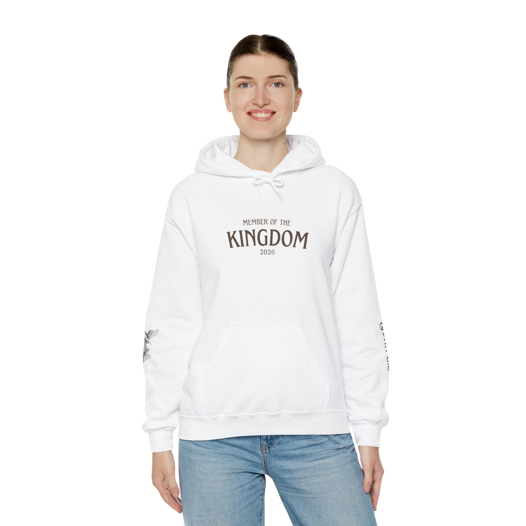 Kingdom of God Hoodie – 'Member of the Kingdom' Christian Faith Pullover