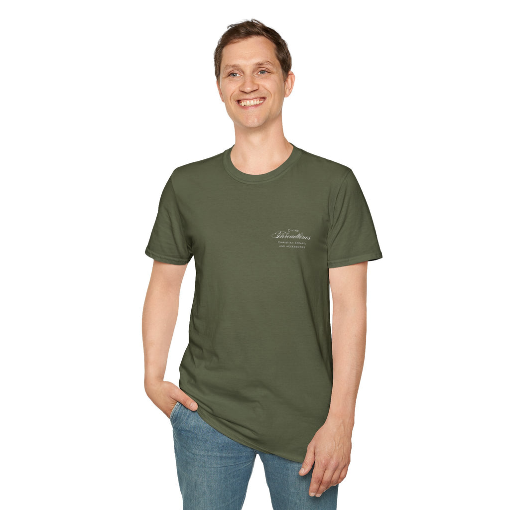 Christian Faith T-Shirt — "When the people around you reject you… Jesus loves you" Graphic Tee