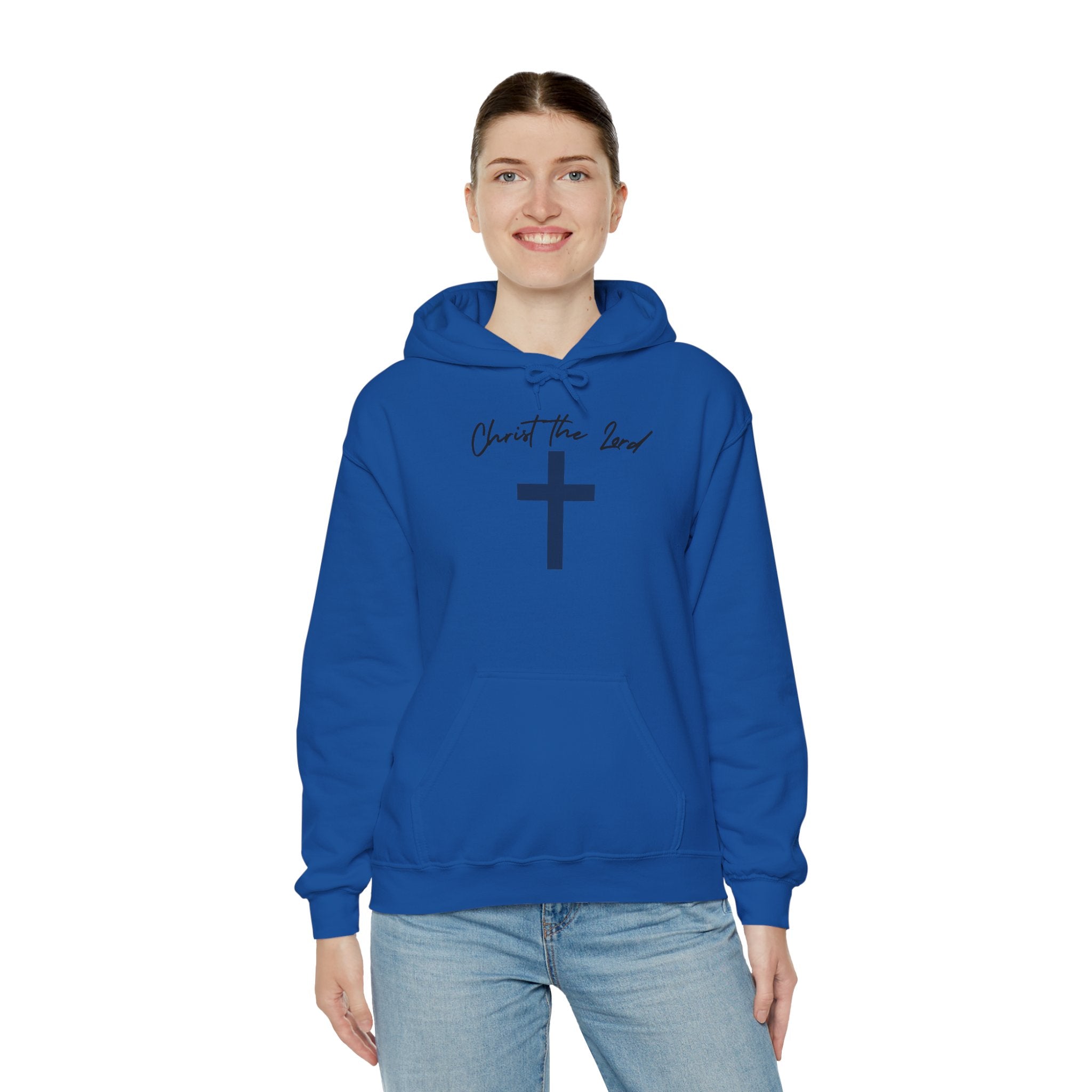 Christian Cross Hoodie – "Christ the Lord" Resurrection Design