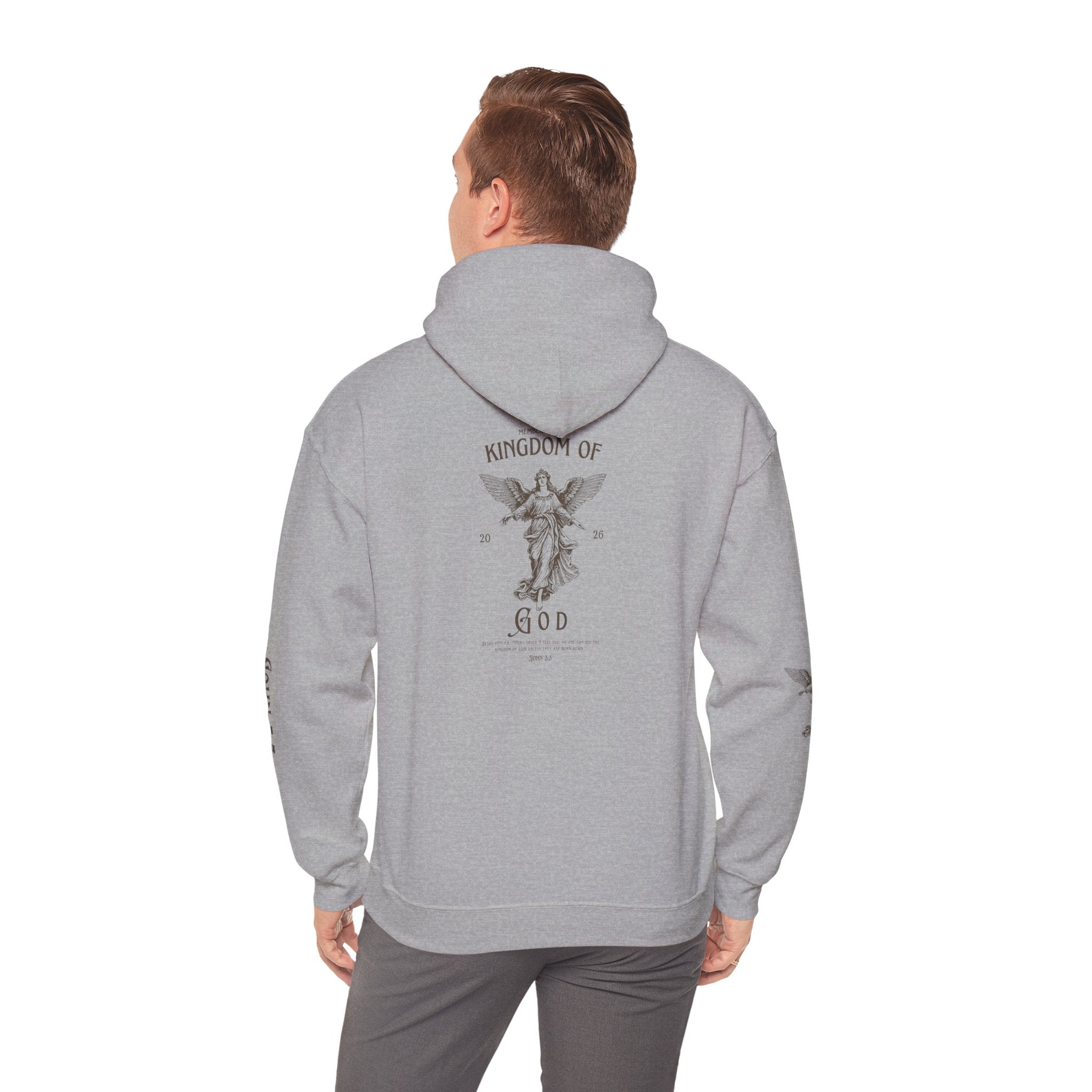 Kingdom of God Hoodie – 'Member of the Kingdom' Christian Faith Pullover