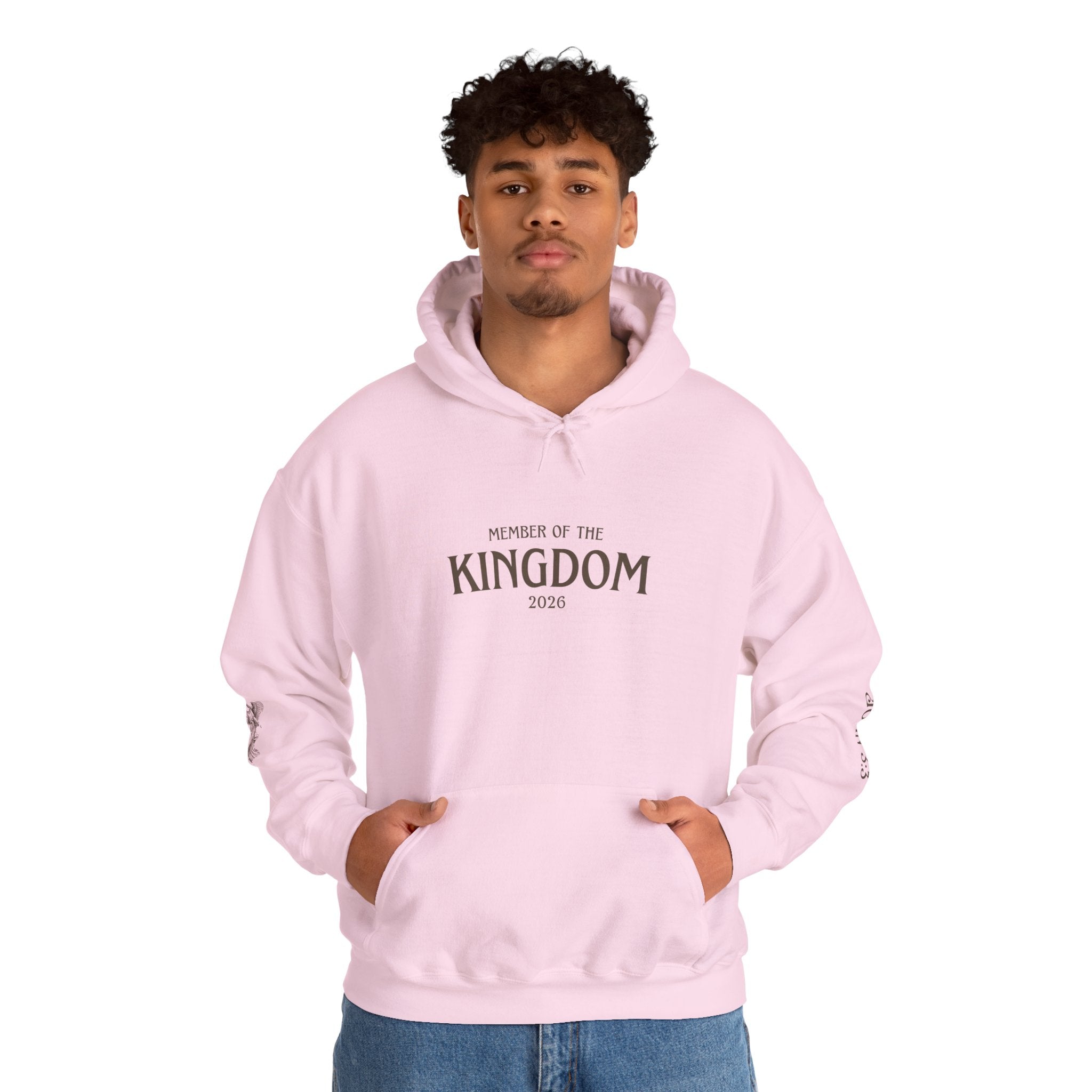 Kingdom of God Hoodie – 'Member of the Kingdom' Christian Faith Pullover