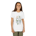 Youth Tee - Floral Cross "Jesus Will Always Love You" Christian Shirt