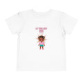 Toddler Tee — "Let Your Light Shine" Cute Girl Graphic