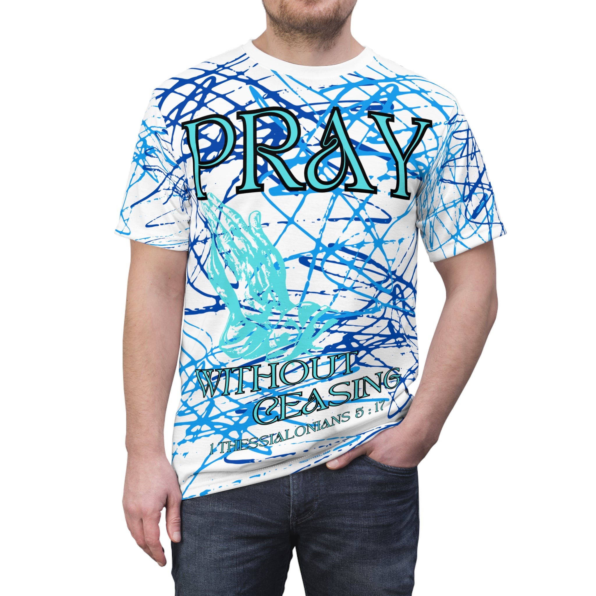 Pray Without Ceasing Tee — Christian Faith Graphic T-Shirt