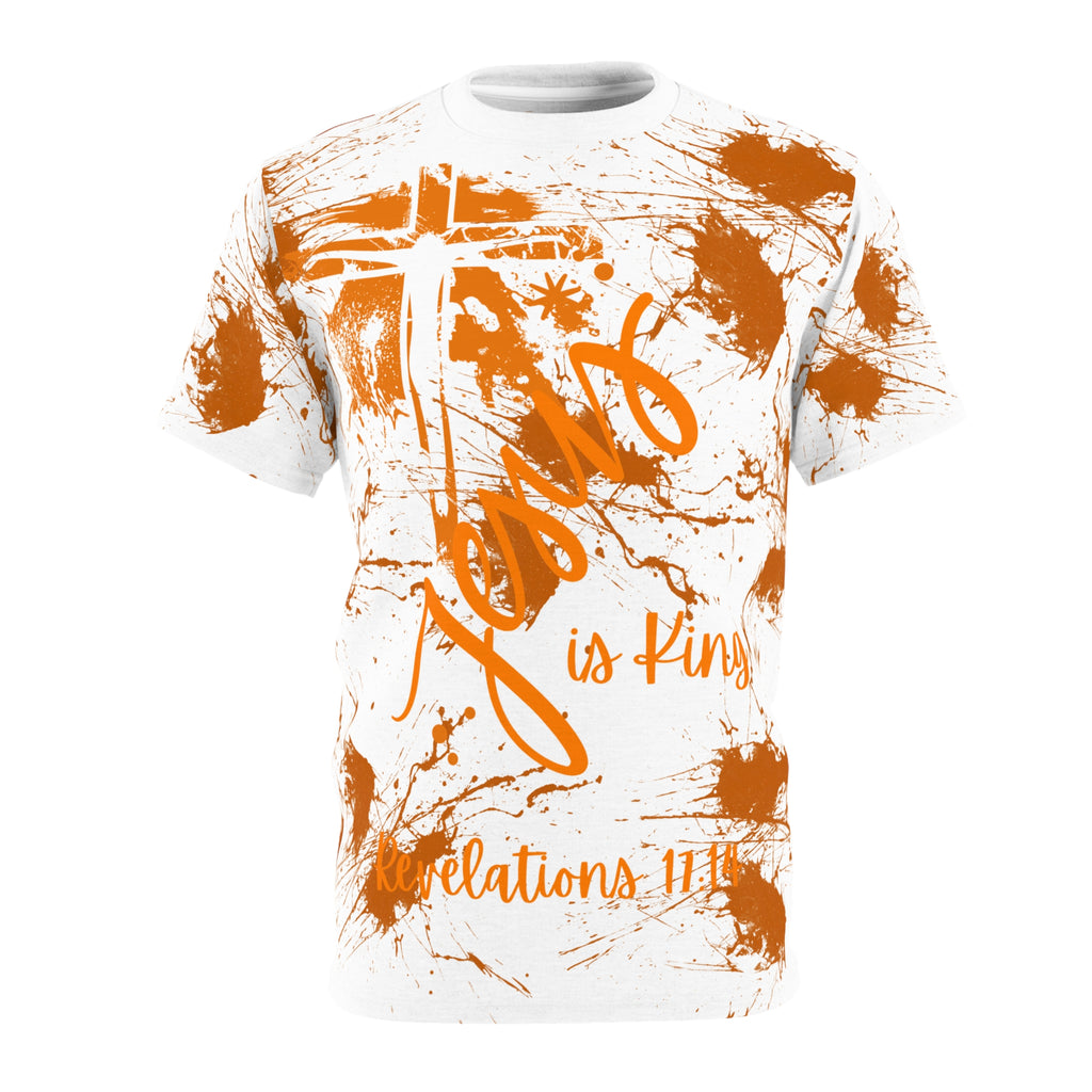 Jesus Is King Tee — Christian Cross Scripture T-Shirt (Revelations 17:14)