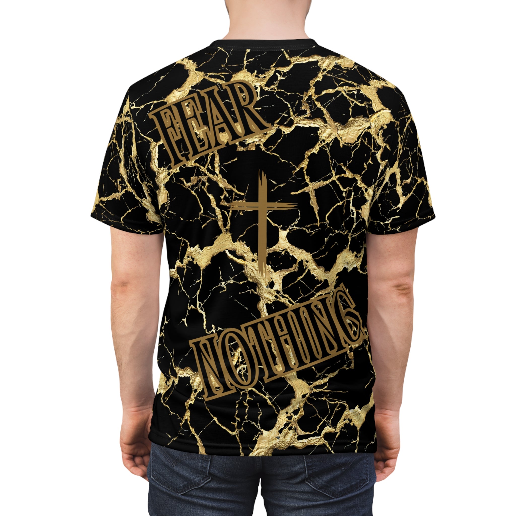 Power In The Name of Jesus Marble Tee