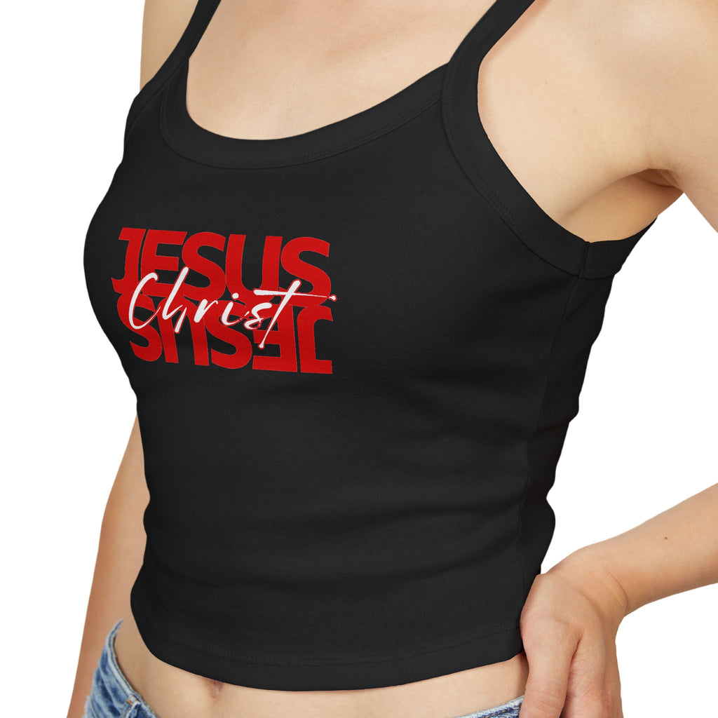 Jesus Christ Red Script Tank
