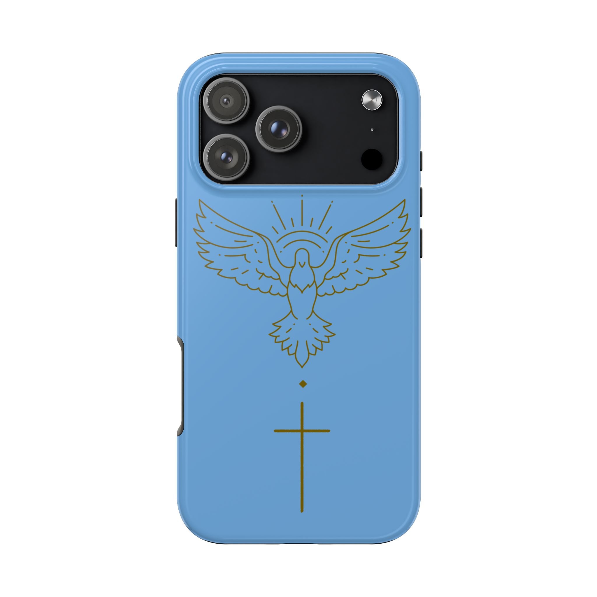 Dove & Cross Tough Phone Case — Inspirational Christian Religious Phone Cover