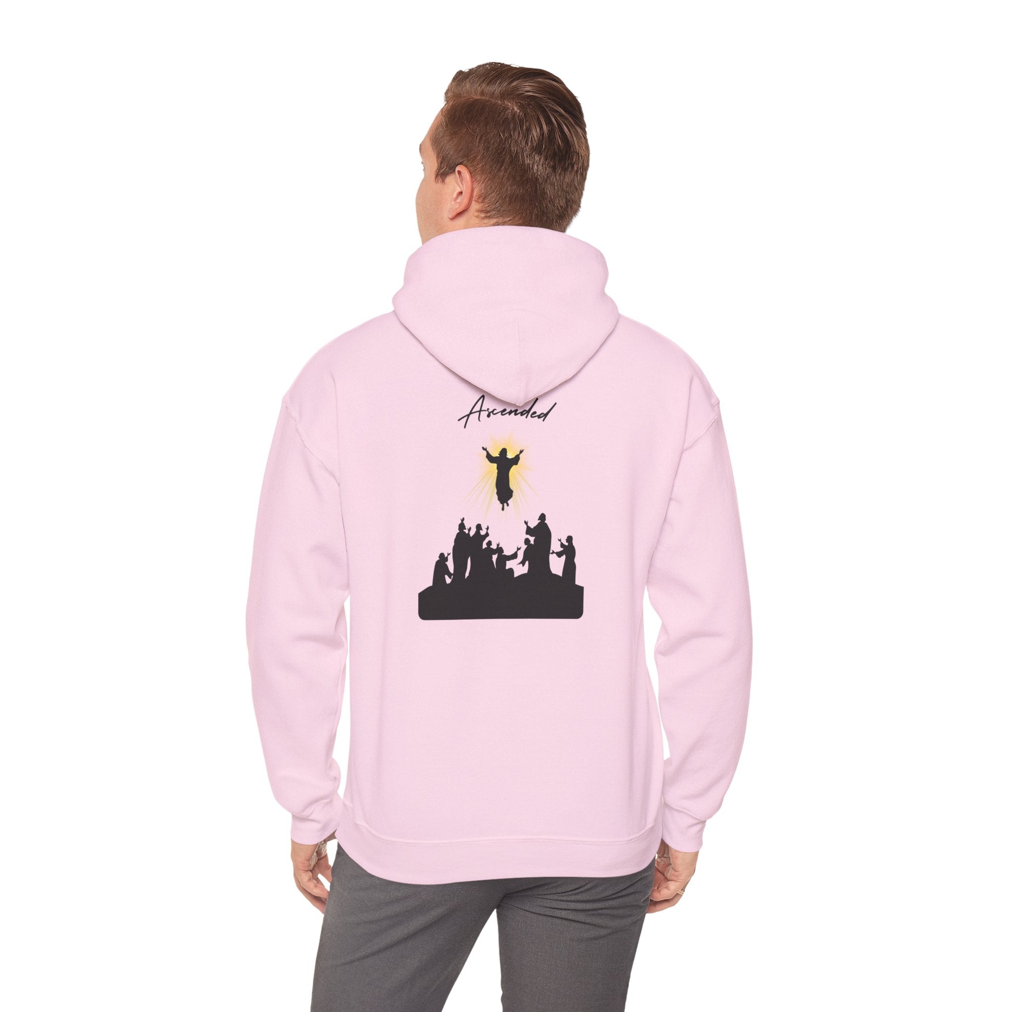 Christian Cross Hoodie – "Christ the Lord" Resurrection Design