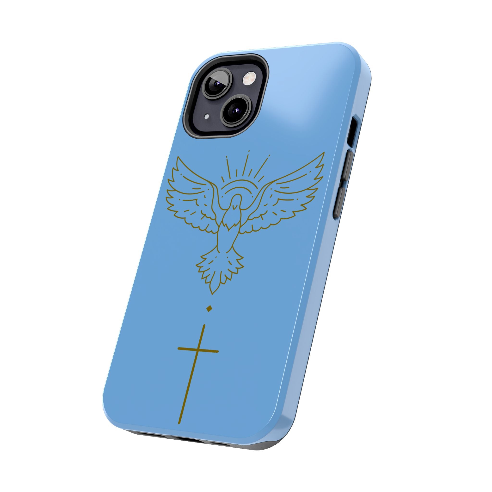 Dove & Cross Tough Phone Case — Inspirational Christian Religious Phone Cover