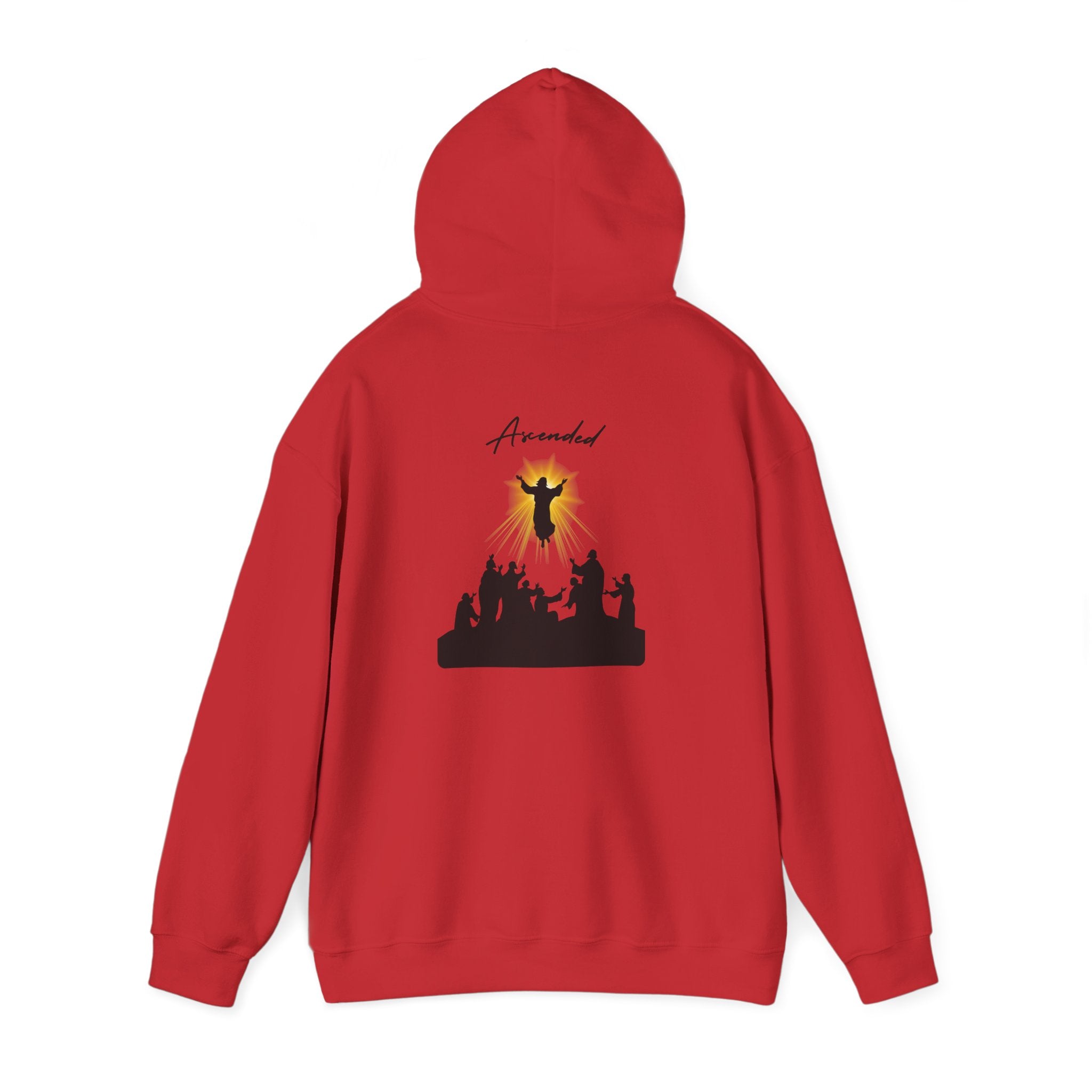 Christian Cross Hoodie – "Christ the Lord" Resurrection Design