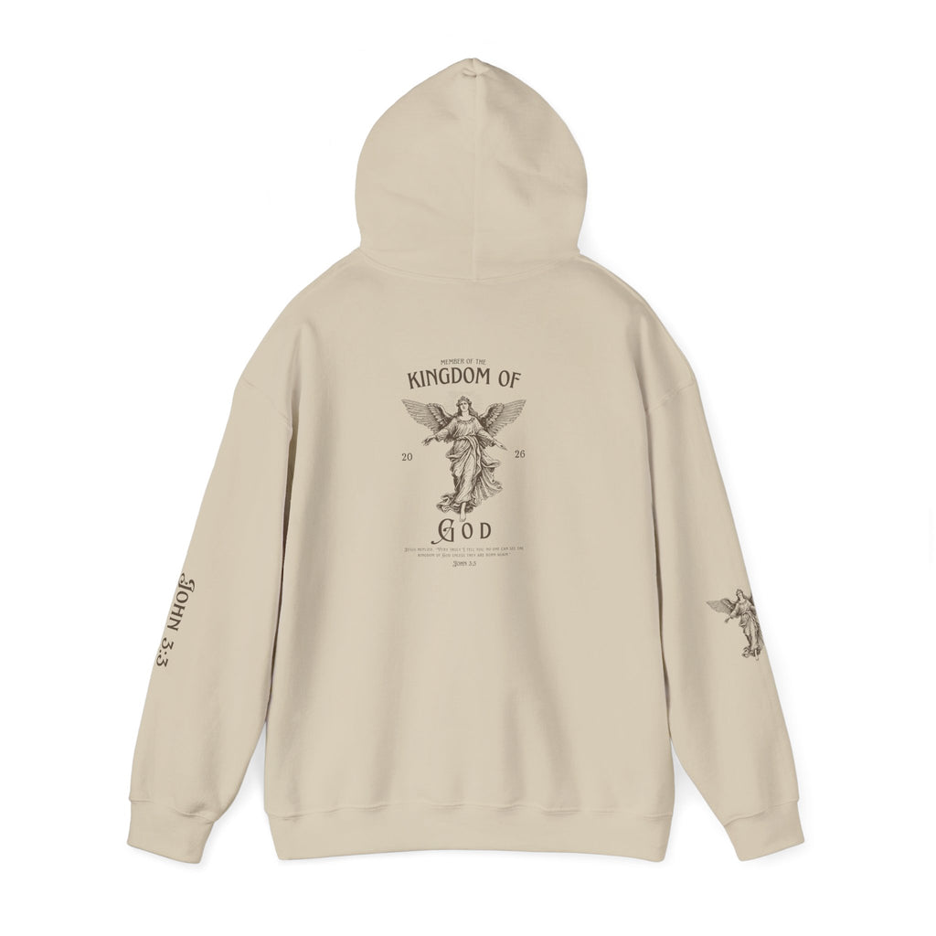Kingdom of God Hoodie – 'Member of the Kingdom' Christian Faith Pullover