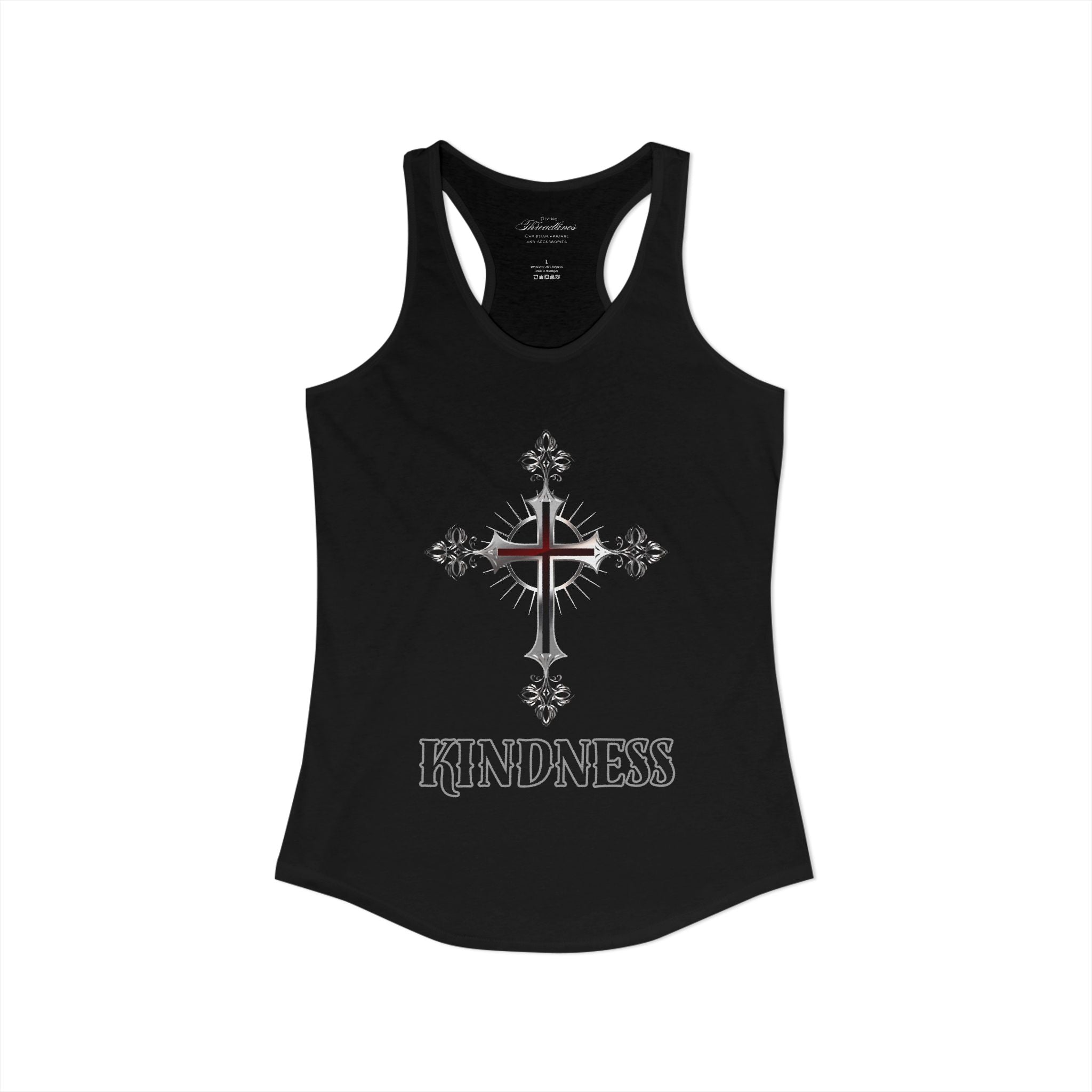 Women's Cross Kindness Racerback Tank