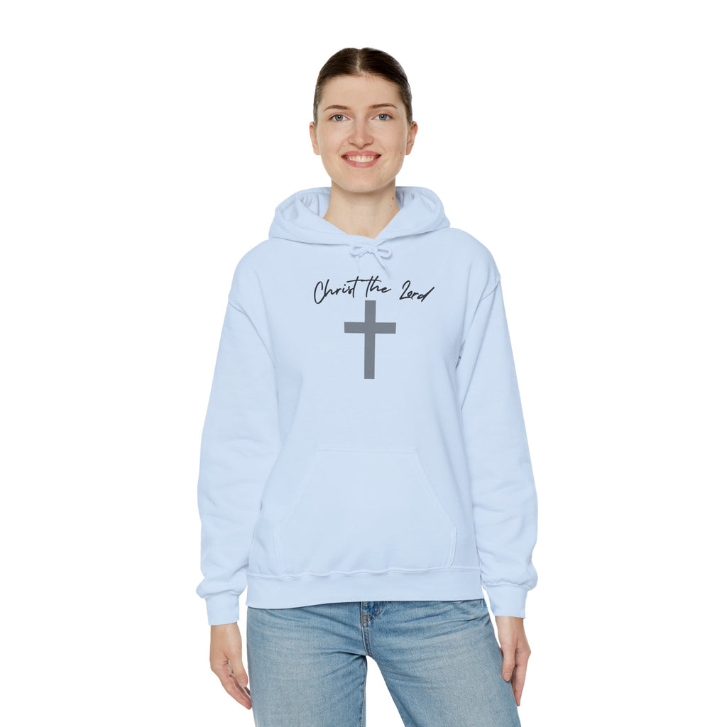 Christian Cross Hoodie – "Christ the Lord" Resurrection Design