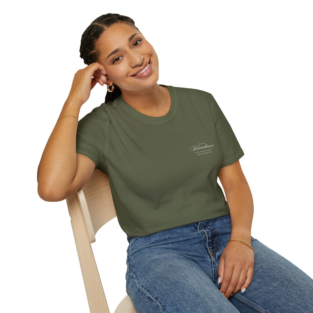 Christian Faith T-Shirt — "When the people around you reject you… Jesus loves you" Graphic Tee