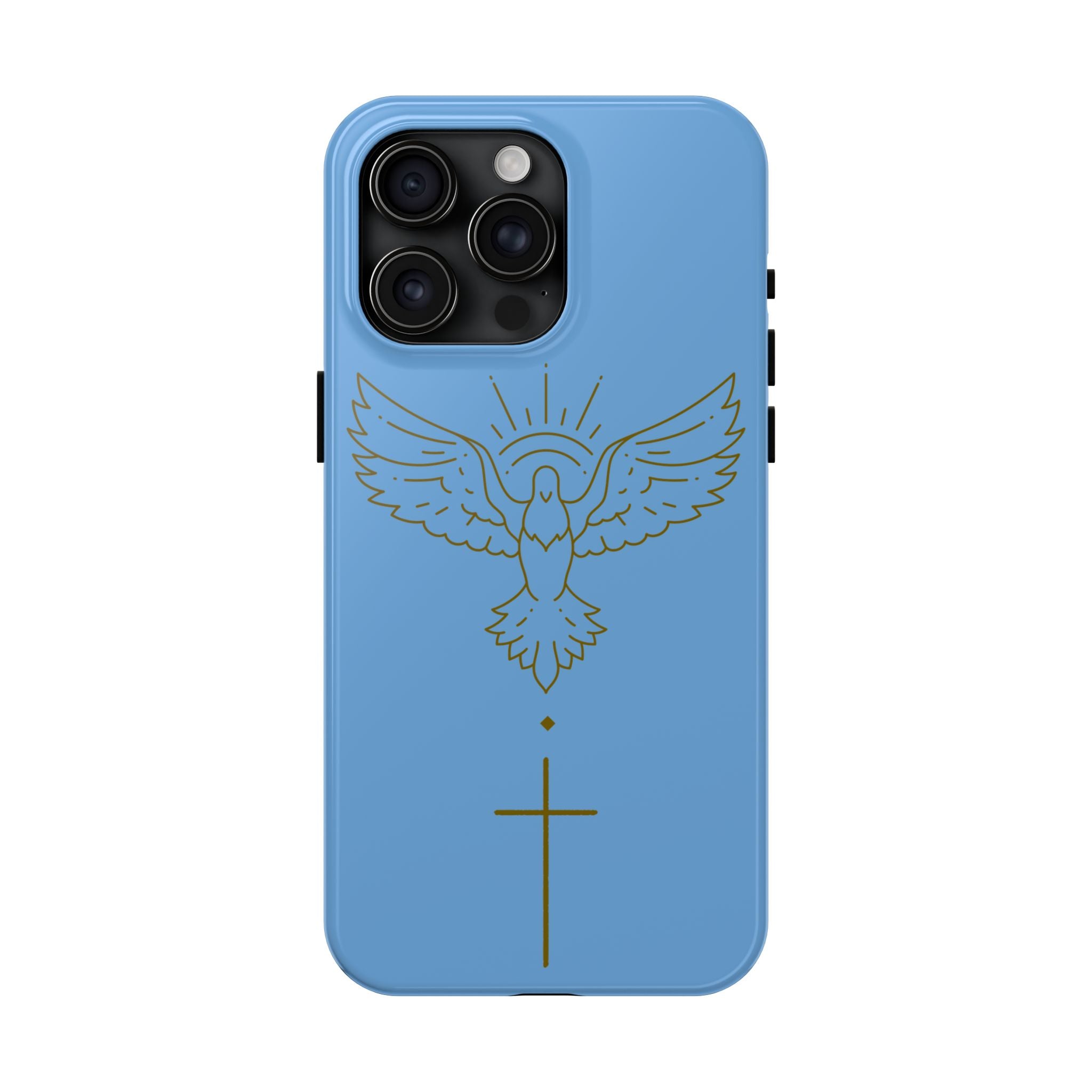 Dove & Cross Tough Phone Case — Inspirational Christian Religious Phone Cover