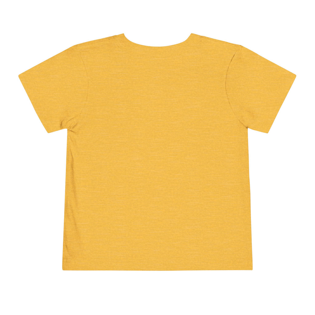 Toddler Tee — "Let Your Light Shine" Cute Girl Graphic