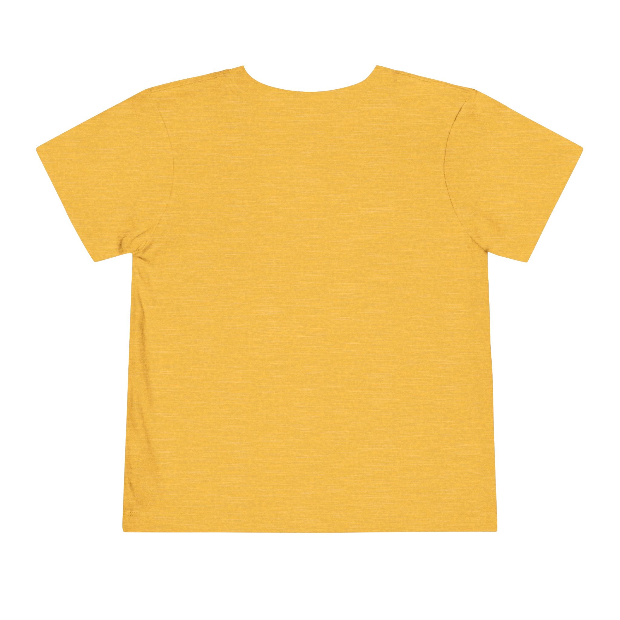Toddler Tee — "Let Your Light Shine" Cute Girl Graphic