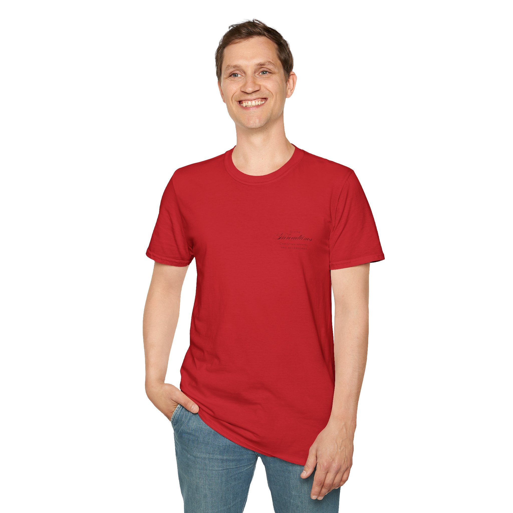 Christian Faith T-Shirt — "When the people around you reject you… Jesus loves you" Graphic Tee