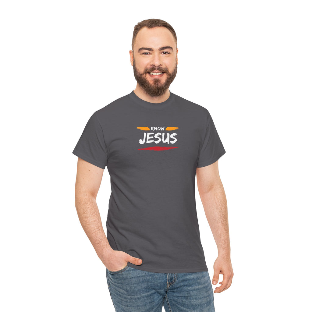 Christian T‑Shirt — "Know Jesus" Inspirational Gospel Tee (Take the Risk to Know Jesus)