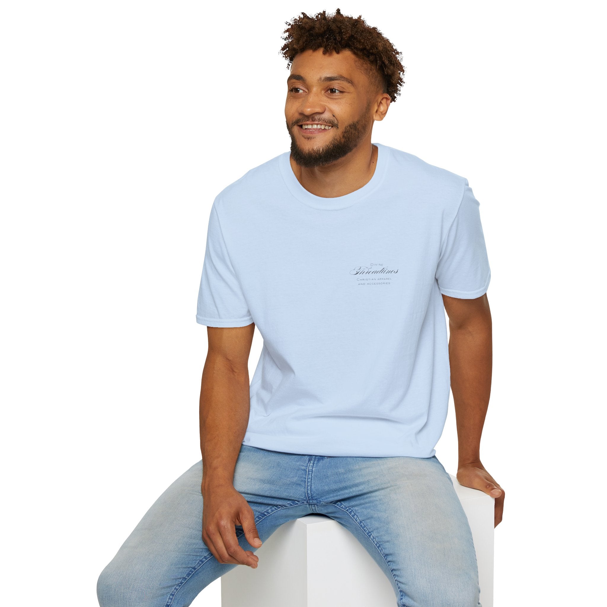 Christian Faith T-Shirt — "When the people around you reject you… Jesus loves you" Graphic Tee
