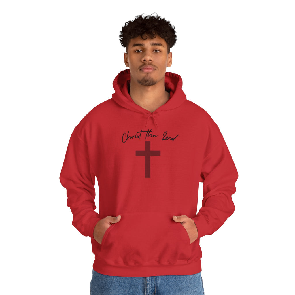 Christian Cross Hoodie – "Christ the Lord" Resurrection Design